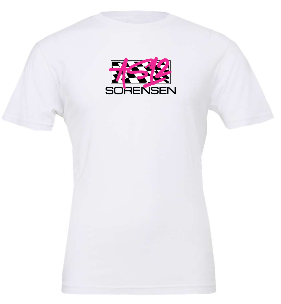 Finish Line Tee White