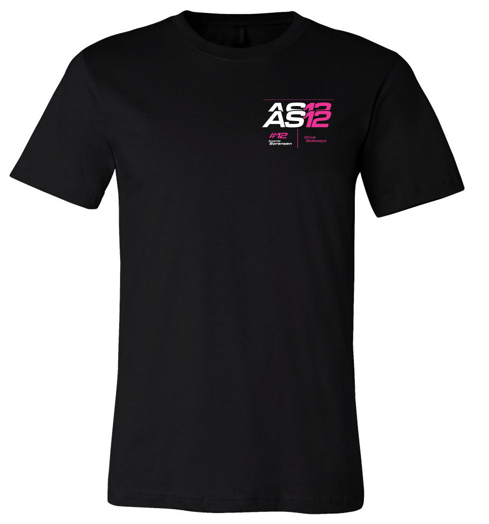 Amanda Car Graphic Tee Black