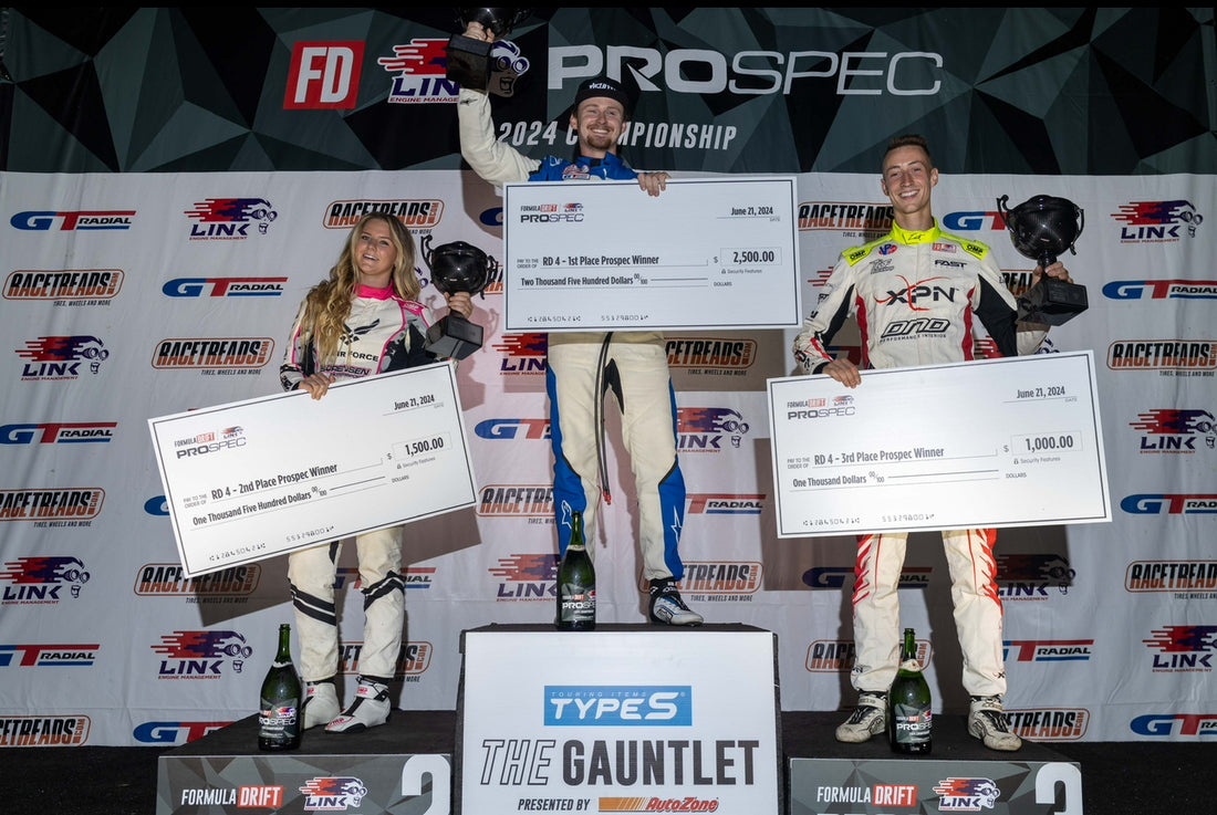 Amanda Sorensen Podium Finish Formula Drift Pro Spec