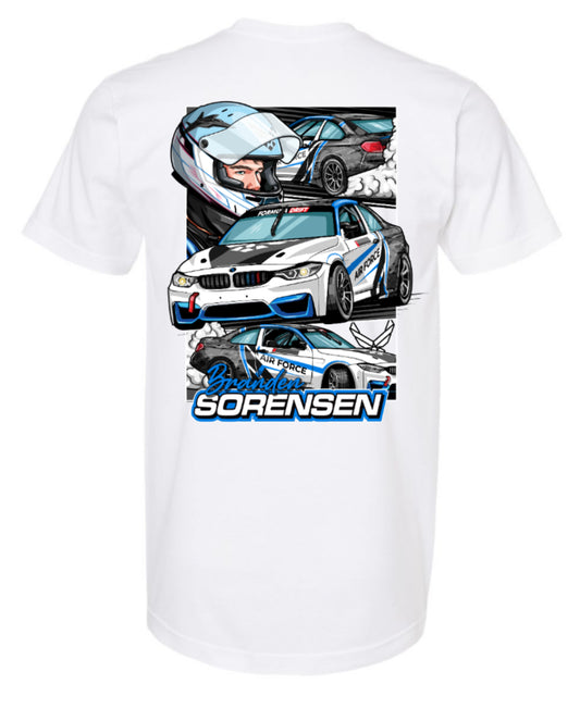 Branden Car Graphic White